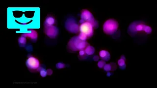 Screensaver 4K 12 hours 🟣 Colorful Bokeh (No sound) Background