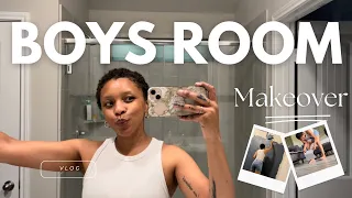 Shared Boy Room Makeover Vlog