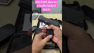 ￼SiG Sauer P365 บางเบาลูกดก พกง่าย #p365 #sigsauer #sigsauerp365 #glock43