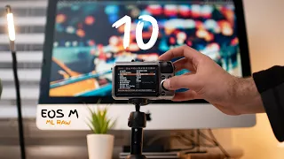 EOS M RAW 👉 10 SETTINGS You NEED To Know! | Magic Lantern Tutorial 2020