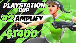 How I got 2nd place in the PlayStation Cup Finals ($1400)