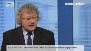 Thema: Wofür steht die AfD? - Werner Patzelt im Studiogespräch am 03.05.2016