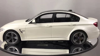 Review of GT Spirit BMW M3 (F80) White Resin Model Car 1:18