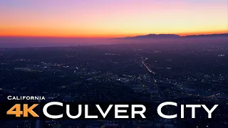 CULVER CITY 2022 🇺🇸 Drone Aerial 4K Los Angeles California | USA United States of America