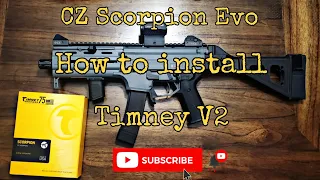 CZ Scorpion Evo Timney V2