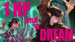 1 HP and a DREAM! Karmarauders Delivers Again! | Legends of Runeterra