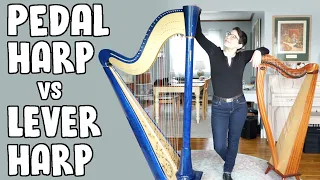 Differences Between a Pedal Harp and Lever Harp