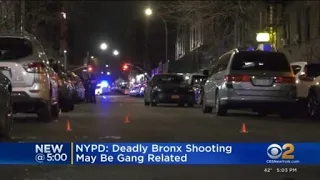 NYPD: Deadly Bronx shooting may be gang-related