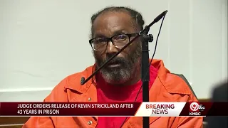 Kevin Strickland to be released as soon as Tuesday afternoon