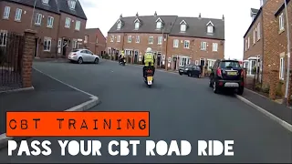 Pass Your CBT Road Ride Element E in Manchester, Northwich, Wigan or Runcorn