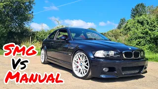 CAN The SMG Be BETTER Than The Manual? (With The Right Software Upgrade) Comparing E46 M3 Gearboxes!