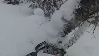 Lynx Snowmobile Crash