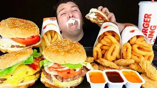Trying Burger King's New Impossible Burger • MUKBANG