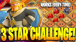 How to Easily 3 Star the Checkmate King Challenge in Clash of Clans!
