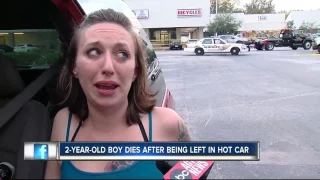 2-year-old boy dies after being left in hot car