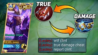 CLINT BUILD THE PERFECT TRUE DAMAGE!! 100% BROKEN🔥 | CLINT NEW BEST BUILD 2023 (must try this!)