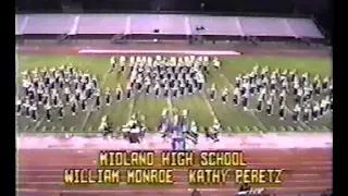 Midland High School Chemic Marching Band 1998 Showcase The Power of Love