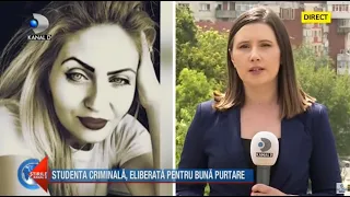 Stirile Kanal D (19.08.2020) - Studenta criminala, eliberata pentru buna purtare! | Editie de seara