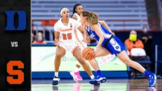 Duke vs. Syracuse Women's Basketball Highlight (2021-22)