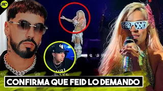 La Bichota se Burla de la Hombría de Anuel. Wetscol lo Defiende, Anuel Confirma que Feid lo Demandó.