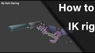 How to IK rig Goldsrc/Source/Half-life Player Models in Blender | How to IK rig in Blender | 2022