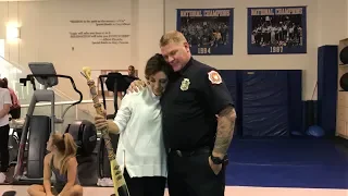 UCLA Fire Department Honors Valorie Kondos Field