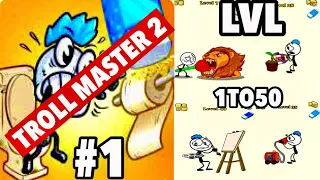 Troll Master 2 All levels 1-50 Gameplay solution Troll Master 2 Delete one Part