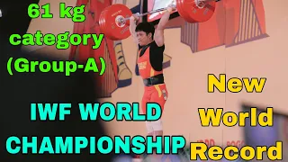 IWF (61KG - CATEGORY) [GROUP-A] FULL VIDEO 🏋️WORLD CHAMPIONSHIP BOGOTA 2022!