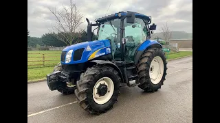 New Holland T6020 tractor walk around video