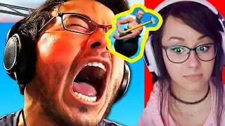 MARKIPLIER Getting Over it RAGE Compilation YLYL Challenge!!!