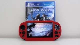 Horizon Zero Dawn PS Vita Remote Play Gameplay