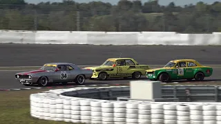 Youngtimer Trophy 2023 Nürburgring Race 1//Opel Kadett C//Ford RS 2000