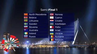 Eurovision 2020 - Semi Final 1 - My Top 17 (Predictions)