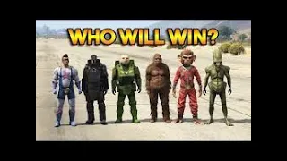 GTA 5 ONLINE   BIGFOOT vs IMPOTENT RAGE vs POGO vs MONKEY vs ALIEN vs JUGGERNAUT HIGH #18