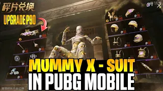New Golden Mummy X-Suit in Pubg Mobile | Upgrade P90 Gun Skin | Release Date | Pubg Mobile