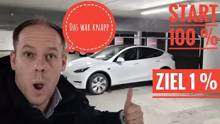 Wie viele kWh stecken wirklich im Tesla Model Y Standard Range 60 kWh LFP Akku? Weniger als gedacht!