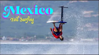 Foil Surfing Tricks at Mexican Point Breaks (Kai Lenny)