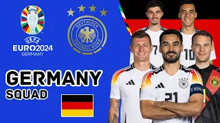 GERMANY Official Squad For UEFA EURO 2024 | Germany Squad | UEFA Euro 2024 | FootWorld