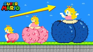 Evolution of Princess Peach: BIG IDEAL BUTT Growing Up Compilation | Game Animation