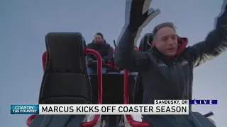 Watch Marcus Leshock ride Top Thrill 2 at Cedar Point in Coastin' the Country. Did he live to tell a