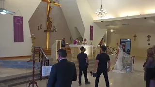 CORDERO DE DIOS en la misa de matrimonio de Ana y Pedro (Coro San Patricio)