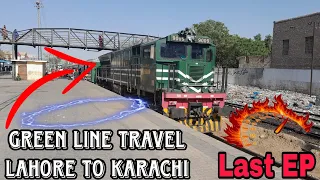 Lahore To Karachi Journey Last Part#1(Fastest Green Line Express Train#viralvideo#trending#viralvid