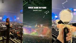 ENGENE DIARYᴱᴺ⁻⁷: MUSIC BANK IN PARIS VLOG 🧡, Enhypen, StrayKids, kpop concert, festival, outfit...