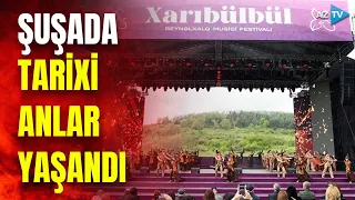 SON DƏQİQƏ! Şuşada tarix yaşandı: “Xarıbülbül” festivalının açılışı baş tutdu – CANLI