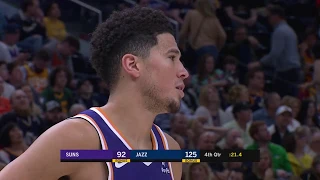 Jazz Intentionally Foul So Devin Booker Can't Get 60 Points In Blowout