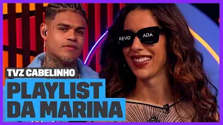 Madonna e Marília Mendonça batem ponto na playlist da Marina Sena! 🎶 | TVZ Cabelinho