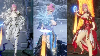 Blade and Soul Force Master Fire vs lightning vs Ice DPS test