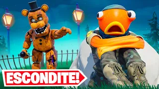 ESCÓNDETE O *ASUSTA* en FORTNITE 😂😂 (Divertido)