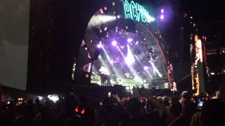 AC/DC Rock or Bust Tour Foxboro Aug 22, 2015 Thunderstruck (clip)