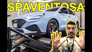 HYUNDAI i30N SPAVENTOSA FA TREMARE LE TEDESCHE! ALTE PERFORMANCE CON CENTRALINA E OPF OFF